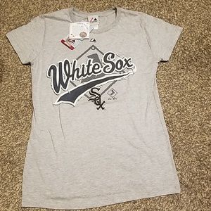 Majestic White Sox fitted tee